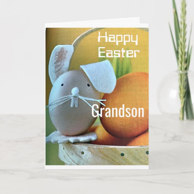 TARJETA ***FELIZ GRANDSON DE ORIENTE*** ¡ERES UN BUEN HUEV (Anverso)
