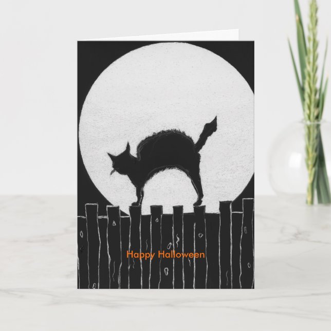 Tarjeta Feliz Halloween (Anverso)