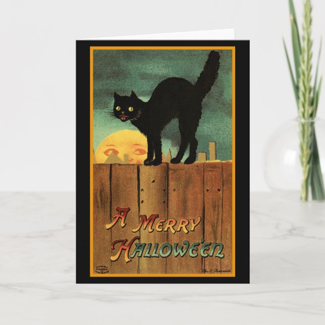 Tarjeta Feliz Halloween (Anverso)