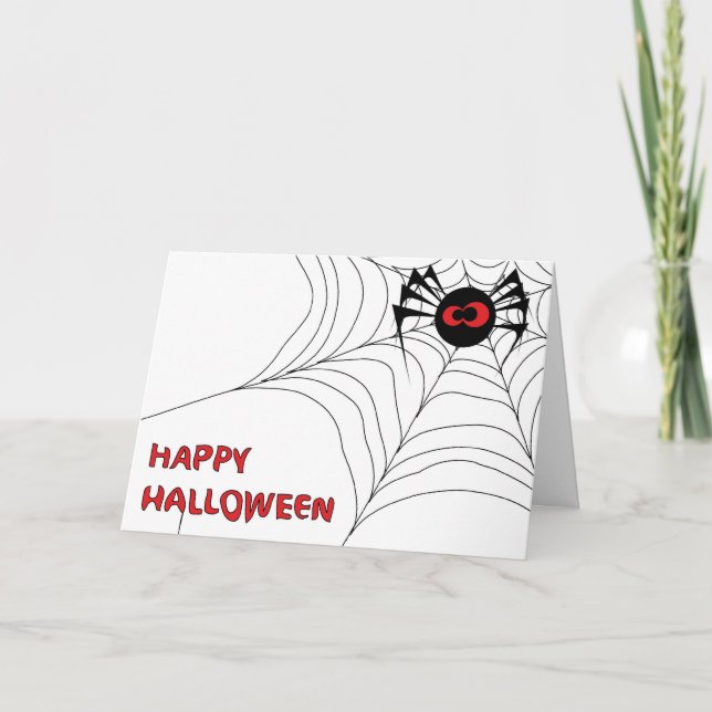 Tarjeta Feliz Halloween (Anverso)
