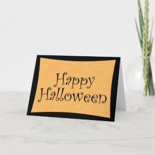 Tarjeta Feliz Halloween