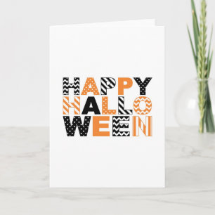 Tarjeta Feliz Halloween
