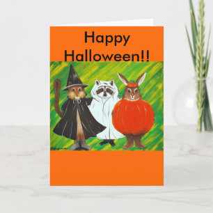 Tarjeta Feliz Halloween