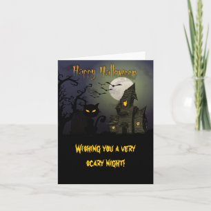 Tarjeta Feliz Halloween