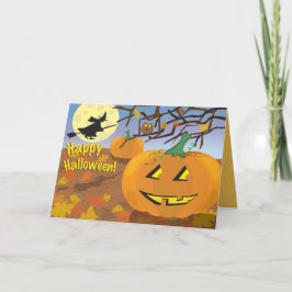 Tarjeta ¡Feliz Halloween!