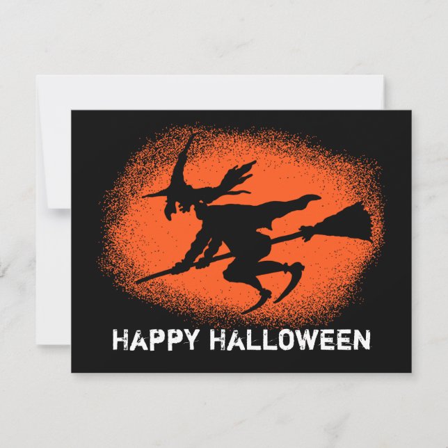 Tarjeta Feliz Halloween (Anverso)