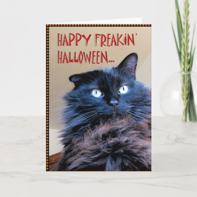 Tarjeta Feliz Halloween (Anverso)