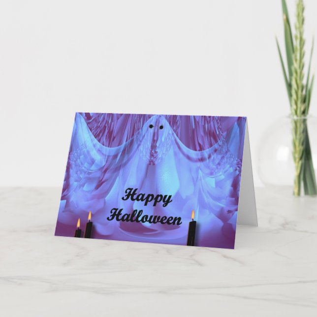 Tarjeta Feliz Halloween (Anverso)