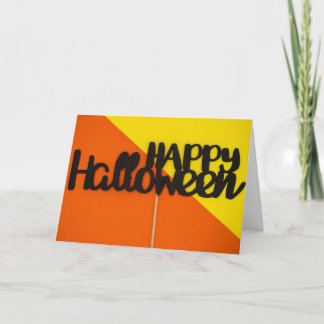 Tarjeta Feliz Halloween