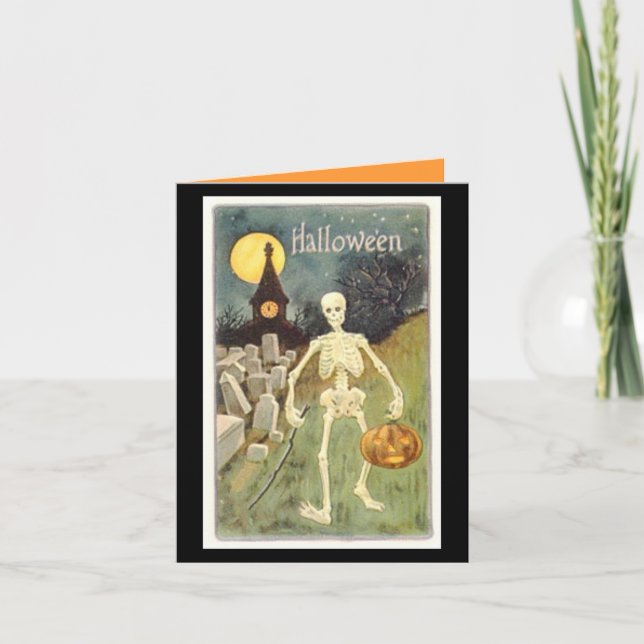 Tarjeta Feliz Halloween (Anverso)