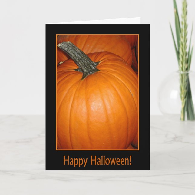 Tarjeta ¡Feliz Halloween! (Anverso)