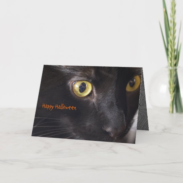 Tarjeta Feliz Halloween (Anverso)