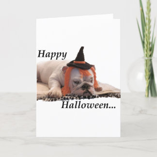 Tarjeta Feliz Halloween