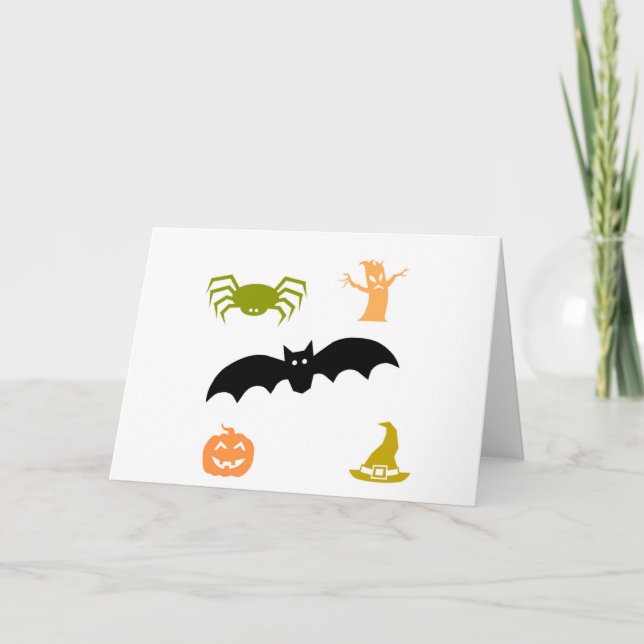 Tarjeta Feliz Halloween (Anverso)