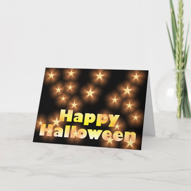 Tarjeta Feliz Halloween (Anverso)