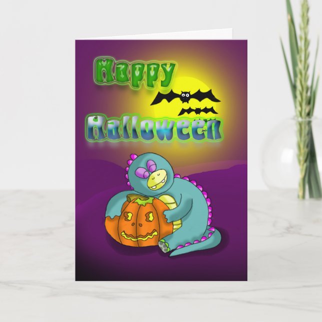 Tarjeta Feliz Halloween (Anverso)