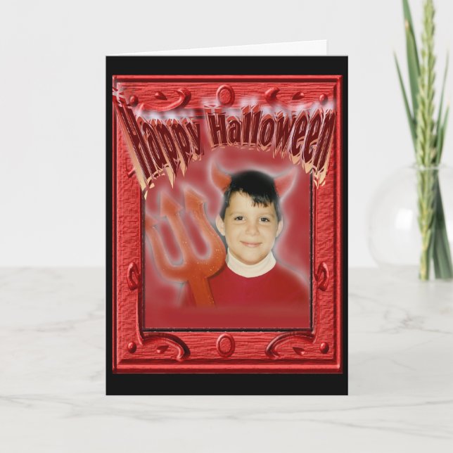 Tarjeta feliz halloween (Anverso)