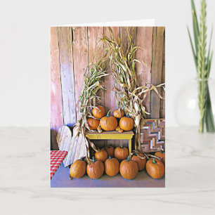 Tarjeta Feliz Halloween Autumn Blesss Card