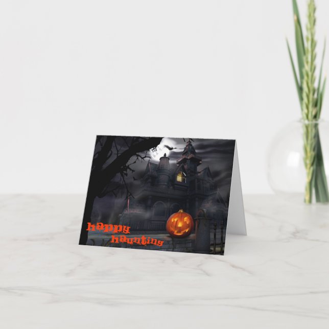 Tarjeta Feliz Halloween Card (Anverso)