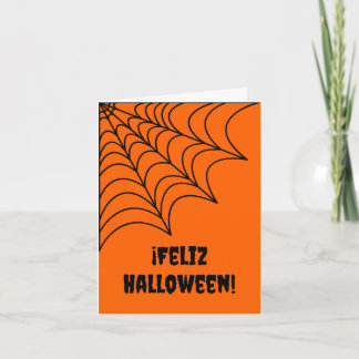 Tarjeta Feliz Halloween (Halloween en español)