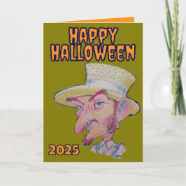 Tarjeta Feliz Halloween No se necesita disfraz para tarjet