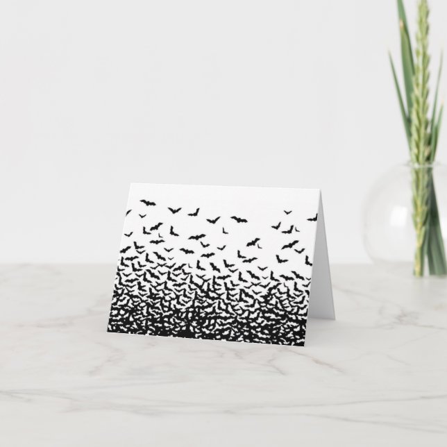 Tarjeta ¡Feliz Halloween! Palos (Anverso)