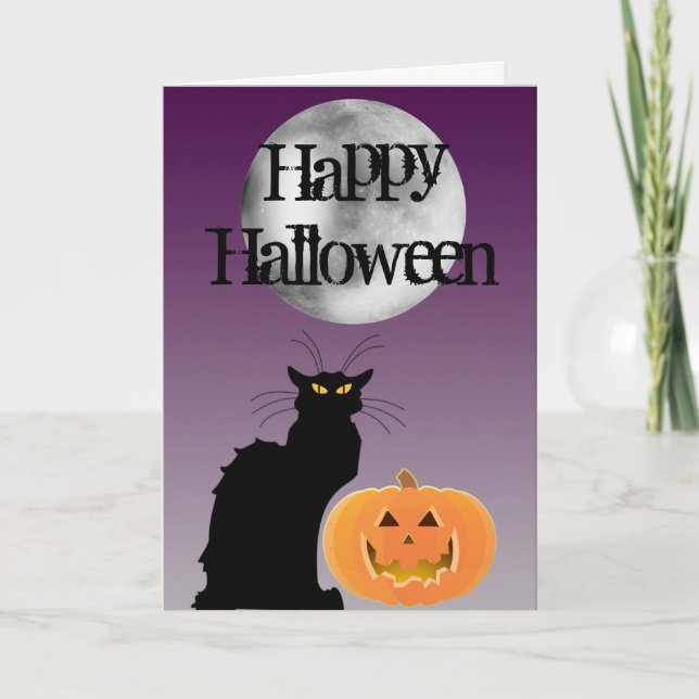 Tarjeta Feliz Halloween Shenanigans Card (Anverso)