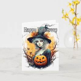 Tarjeta Feliz Halloween | Stay Witchy