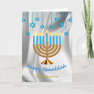 Tarjeta Feliz Hanukkah