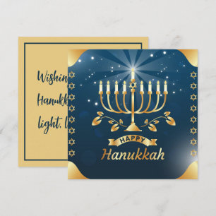 Tarjeta Feliz Hanukkah