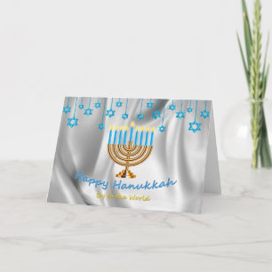 Tarjeta Feliz Hanukkah