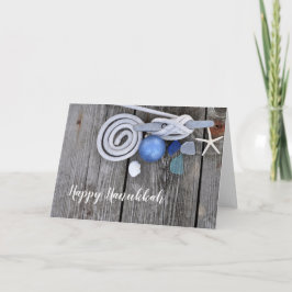 Tarjeta Feliz Hanukkah-Dock