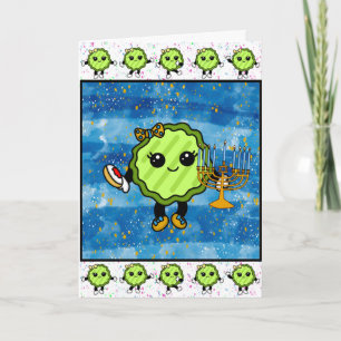 Tarjeta Feliz Hanukkah  Funny Holiday Card