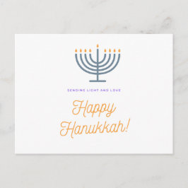 Tarjeta feliz Hanukkah - personalizable
