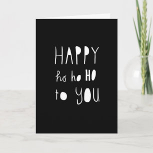 TARJETA ¡FELIZ HO HO Y MUCHO MÁS PARA LOS NAVIDADES!