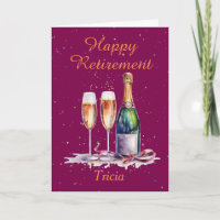 Feliz jubilación Bubbly Celebration