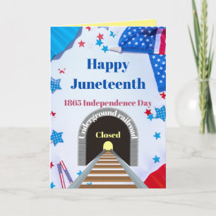 Tarjeta Feliz Juneteenth