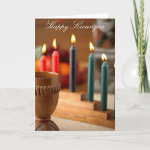 Tarjeta Feliz Kwanzaa