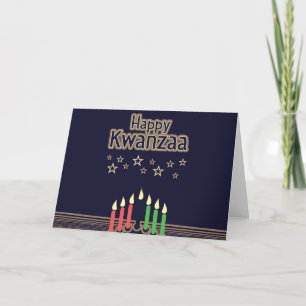 Tarjeta Feliz Kwanzaa