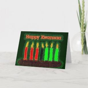 Tarjeta Feliz Kwanzaa