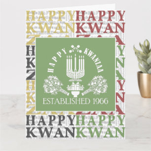 Tarjeta Feliz Kwanzaa