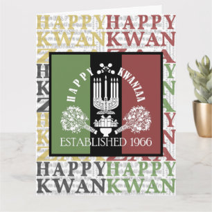 Tarjeta Feliz Kwanzaa