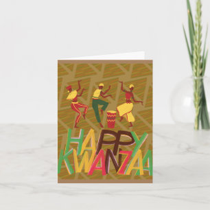 Tarjeta Feliz Kwanzaa Blank