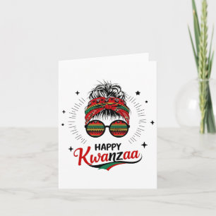 Tarjeta Feliz Kwanzaa Siete Principios De Kwanzaa Messy Bu