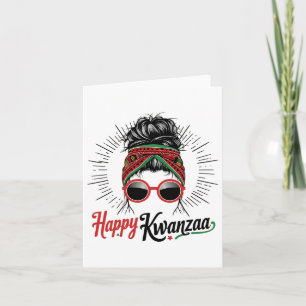 Tarjeta Feliz Kwanzaa Siete Principios De Kwanzaa Messy Bu