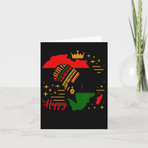 Tarjeta Feliz Kwanzaa Siete Principios De Las Mujeres Kwan