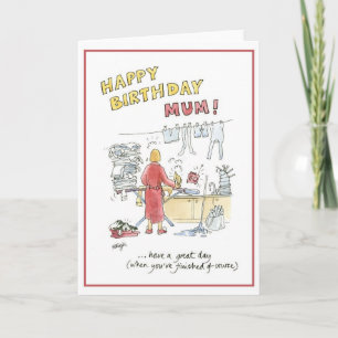 Tarjeta Feliz mamá de cumpleaños