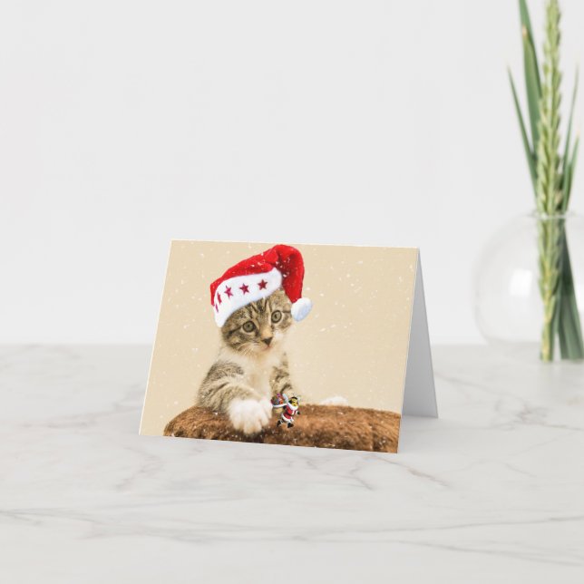 Tarjeta Feliz Navidad. (Anverso)