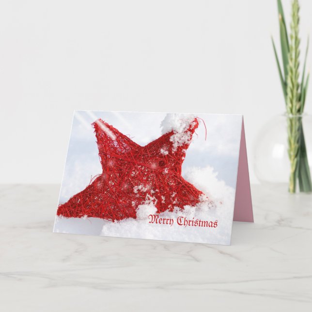 Tarjeta feliz navidad (Anverso)