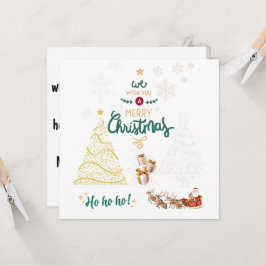 Tarjeta Feliz Navidad